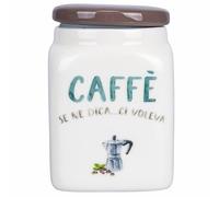 Villa d'Este Home Tivoli Barattolo caffè 750 ml in porcellana new bone china, Le Travisate