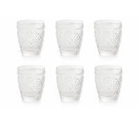 Villa d'Este Home Tivoli Imperial Set di 6 Bicchieri Acqua, Vetro, Trasparente