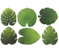 set 6 TOVAGLIETTE Jungle in Pvc Multicolor, dimensioni 47x36x H 0.1 cm Multicolor