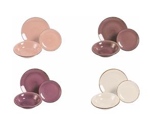 VILLA D'ESTE HOME TIVOLI LINEA BAITA SERVIZIO TAVOLA 12 PEZZI PROVENCE IN GRES