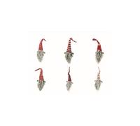 Villa D'este Home Tivoli Snow Barba gnomo in stoffa Snow Barba gnomo in stoffa