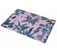 Villa d'Este Home Tivoli Tropical Set 6 Tovagliette double face 45x30 cm in pvc