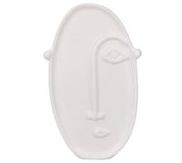 Villa d'Este Home Tivoli Vaso arredo Decorativo Ovale in Ceramica, Vis à Vis