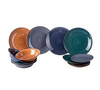 Villa d'Este Home Tivoli VDE 1996 Baita Winter Servizio Tavola 12 pezzi in gres,4 posti tavola, 221204