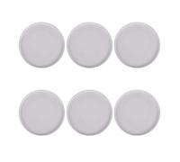 Villa deste Servizio piatti 6 Pezzi Piani New Bone China Bianco 5918698 Delice