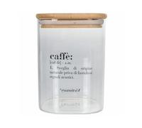 Villa d'Este - Victionary barattolo caffe vetro/bambu 1l