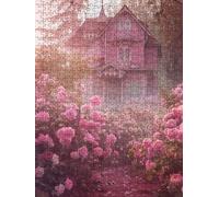 Villa Fiori Puzzle 5000 Pezzi, 3D Puzzle per Adulti Impegnativo, Educa Puzzles Artistico, Divertente E Stimolante Puzzles Decorativo per La Famiglia, Regalo e Decorazione Pareti FNKL6-70