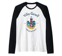 Villa Gesell a Buenos Aires Argentina Maglia con Maniche Raglan