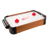 Villa Giocattoli-1093 Mini Hockey da Tavolo, Colore Effetto Legno, 1093