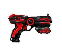 Villa Giocattoli-9920 Pistola Soft Bullet Gun, Colore Nero e Rosso, 23 cm, 9920