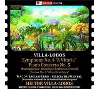 VILLA-LOBOS, H. - SYMPHONY NO.4/PIANO..