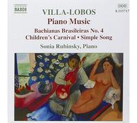 Heitor Villa-Lobo Piano Music - Children's Carnival, the Spinner (Rubinsky (CD)
