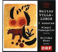 Villa-Lobos/ Noev/ Tumangelov - 3 Sonatas For Violin & Piano