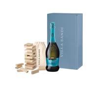 Villa Sandi Prosecco Il Fresco + gioco Jenga, 0,75 ℓ, Confezione con accessori