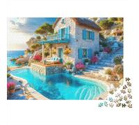 Villa sul Mare Casa dei Sogni Puzzle 1000 Pezzi per Adulti 52x38cm/1000pcs