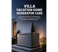 Villa & Vacation Home Generator Care: Maintenance Schedules, Fuel Management, Troubleshooting, and Long-Absence Checklists for Standby and Portable Generators