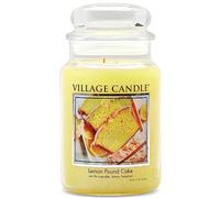 Village Candle 106326388 Lemon Pound Cake Grande Vaso, Giallo, 10.7 x 10.3 x 17.5 cm