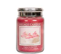 Village Candle Tradition Jar Large 602 g Cherry Vanilla Swirl
