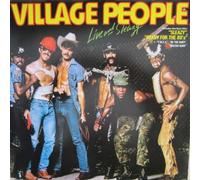 VILLAGE PEOPLE - live and sleazy LP
