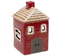 Village Pottery Porta Tealight Red House