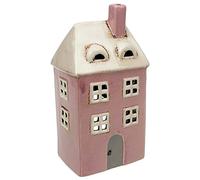 Village Pottery Portacandela alto rosa