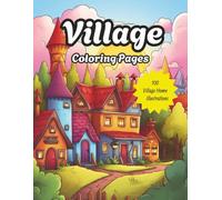 Village Scenes Coloring Pages