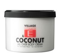 Village Vitamin E Bodycream Coconut 500 ml