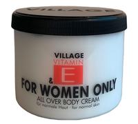Village Cosmetics Vitamina E Bodycream (profumo di fiori, umidità intensa, consistenza tira rapidamente) 950619