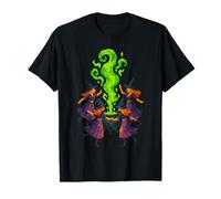 Village Witch Low Poly Geometrico Wicca Gothic Maglietta