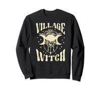 Village Witch Moon Dea Occulta Wicca Felpa