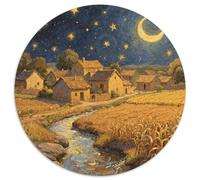 Villages And Farmland Jigsaw Puzzle Impossible 1000 Pezzi Scenery Decorazione Per La Casa. Giochi Rilassamento E Intelligence Per Adulti E Bambini Da 12 Anni 1000pcs (67.5x67.5cm)