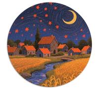 Villages And Farmland Jigsaw Puzzle Impossible 1000 Pezzi Scenery Decorazione Per La Casa. Rilassamento E Intelligence Per Adulti E Ragazzi Da 14 Anni 1000pcs (67.5x67.5cm)