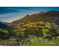 Villaggi di montagna - Puzzle in legno da 2000 pezzi, regalo per amicizia, svago, intrattenimento, decorazione per feste, 14 anni+