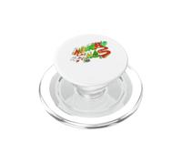 Villaggio degli elfi per le vacanze di Natale PopSockets PopGrip per MagSafe
