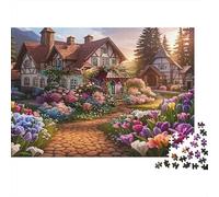 Villaggio delle fiabe Puzzle 1000 Pezzi Carta riciclata per adulti Puzzle per adulti Gioco difficile e stimolante Gioco familiare divertente Ottima idea regalo per il relax 52x38cm/1000pcs