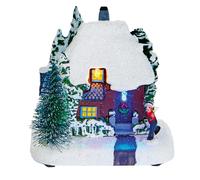 Villaggio Di Natale 12Cm Scena Illuminata A Batteria - Scegli Design
