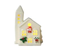 Villaggio di Natale Case, Villaggio Vacanza Tavolo Centrotavola, Illuminato Decorazioni di Natale Tavola Set Case Villaggio Per Ta
