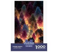 Villaggio Incantato Puzzles 1000 Pezzi Gioco Di Sfida Giocattolo Adulti E Bambini Gioco Di Puzzle Divertimento Famiglia Sviluppo Mentale Regalo Decorazione Casa 52x38cm/1000pcs
