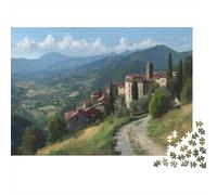 Villaggio italiano Jigsaw Puzzle 38x26cm/1000pcs Adulti Viste infinite della campagna Puzzle Gioco Educativo Decorazioni Per La Casa