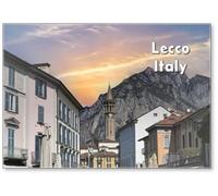 Villaggio Lecco, Lago di Como in Italia., Design 2, Calamita Frigo