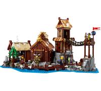 LEGO IDEAS 21343 VILLAGGIO VICHINGO, KIT MODELLISMO PER ADULTI DA COSTRUIRE, GRANDE SET IDEA REGALO UOMO, DONNA, LUI E LEI