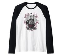 Villains Floral Essence Of Beauty Maglia con Maniche Raglan