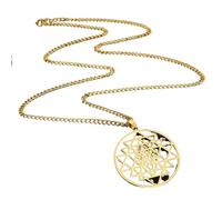 Villana Ciondolo Sri Yantra Yoga Necklace Shri Chakra Mandala Hindu Meditazione Simbolo Amuleto Geometria Sacra Gioielli Gioielli Gioielli Presenti, Dimensioni