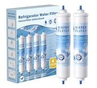 VILLAPOOL - 4 filtri dell'acqua per frigorifero Samsung DA29-10105J, DA29-10105J HAFEX/EXP, DA99-02131B, WSF-100, EF9603, HAIER LG frigorifero in linea