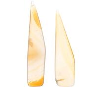 VILLCASE 1 Set 2 Pezzi Strumenti Per La Manutenzione Gioielli Coltello Lucidante in Agata Naturale Anelli Gioielli Che Fanno Brunito Agata Strumento Per Lucidare L'agata Abito Anni