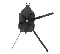 VILLCASE 1 Set Accessori del Movimento di Campana Batteria Digitale di Grandi Dimensioni Meccanico Moderno Operato Orologi Sostituzione del meccanismo Motore sostitutivo plastica Nero