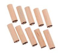 VILLCASE 10 Pezzi Di Timbri In Ceramica Intagliati A Mano Per Artigianato In Argilla Timbri Per In Legno Blocchi Di Legno A Forma Floreale