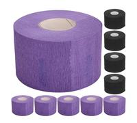 VILLCASE 10 Pezzi Fasce per Collo da Parrucchiere in Carta Monouso, Protezione Pulita per Collo, Taglia, per Saloni di Bellezza e Massaggi Spa