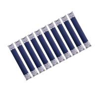 VILLCASE 10 Pezzi Fermagli Molla in Metallo per Borse Interne Accessori Fai da Te per Portamonete e Chiusure Flessibili Argento Colore Casuale