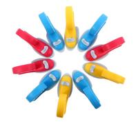 VILLCASE 10 Pezzi Fermaporta a Cartone Animato a Forma di Lumaca, Tpe, Confezione da 10, per Porta, Antischiacciamento e Protezione, per Cameretta Colore Casuale
